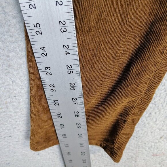 J.Crew Pants Men's 32x32 Brown Corduroy Stretch 484 Slim Fit Straight Leg Casual - Picture 7 of 10